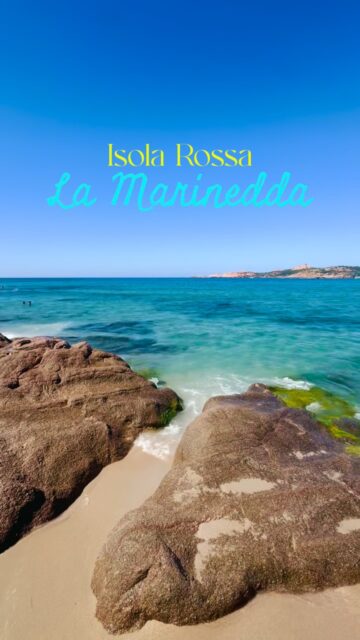 La spiaggia e il mare della Marinedda